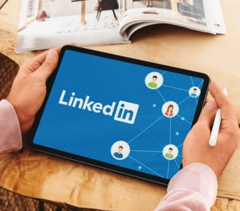 LinkedIn business marketing by AIT NEX Technologies Pvt Ltd for B2B outreach, brand visibility, and lead generation