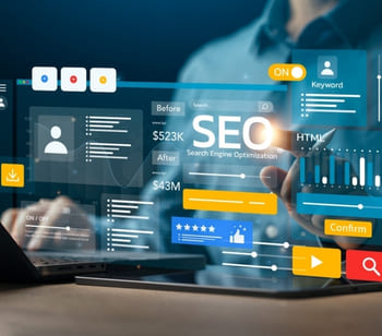 SEO services by AIT NEX Technologies Pvt Ltd for higher search rankings, organic traffic, and online visibility