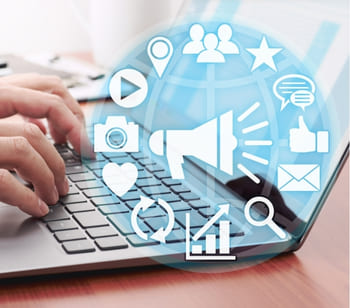 Social media marketing by AIT NEX Technologies Pvt Ltd for brand growth, audience engagement, and online visibility