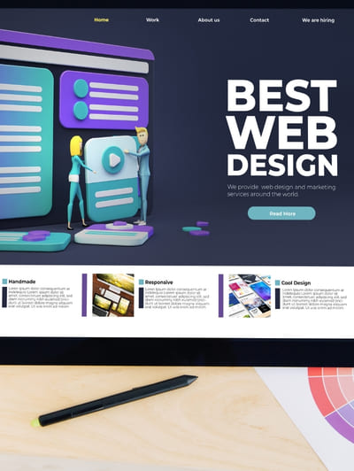 Website design services by AIT NEX Technologies Pvt Ltd for modern UI/UX, responsive layouts, and user-friendly websites